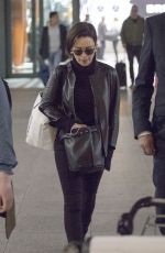 EMILIA CLARKE at Heathrow Airport in London 04/07/2019