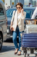 EMILIA CLARKE at Heathrow Airport in London 04/22/2019