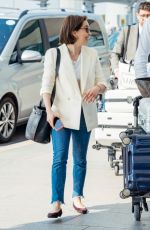 EMILIA CLARKE at Heathrow Airport in London 04/22/2019
