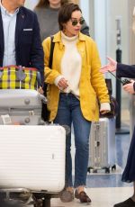 EMILIA CLARKE at JFK Airport in New York 03/30/2019