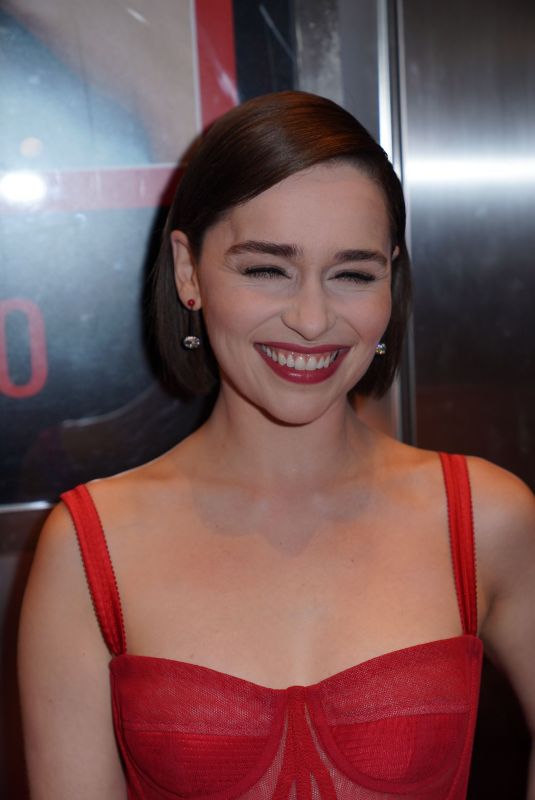 EMILIA CLARKE at Time 100 Gala in New York 04/23/2019
