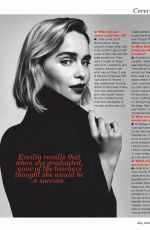 EMILIA CLARKE in Fairlady Magazine, May 2019
