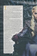 EMILIA CLARKE in Notebook, April 2019