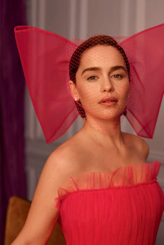 EMILIA CLARKE in Vogue Magazine, Spain 2019