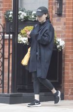 EMILIA CLARKE Leaves a Gym in London 04/08/2019