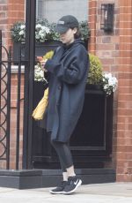 EMILIA CLARKE Leaves a Gym in London 04/08/2019