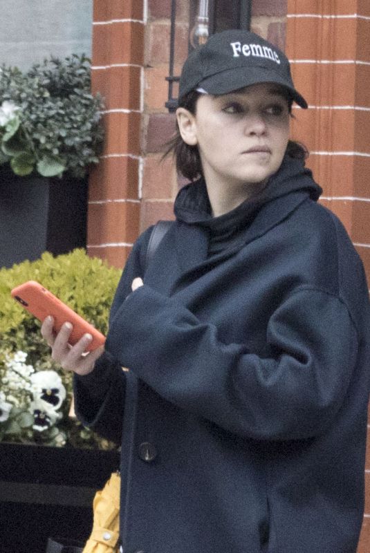 EMILIA CLARKE Leaves a Gym in London 04/08/2019