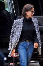EMILIA CLARKE Out and About in New York 04/01/2019