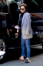 EMILIA CLARKE Out and About in New York 04/01/2019