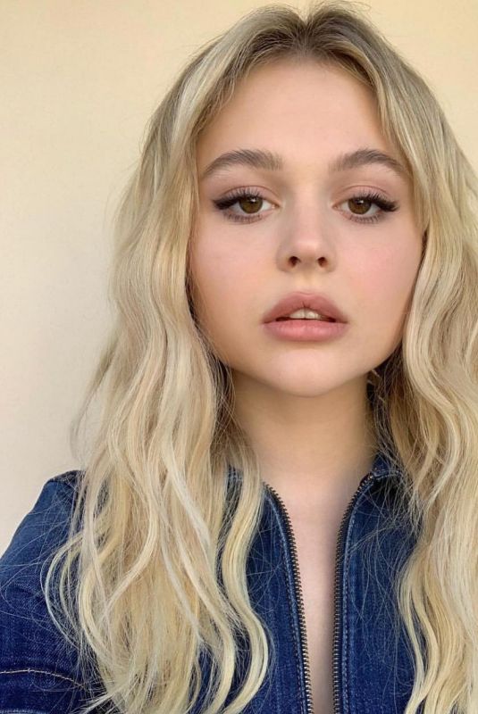EMILY ALYN LIND on the Set of a Photoshoot, 2019