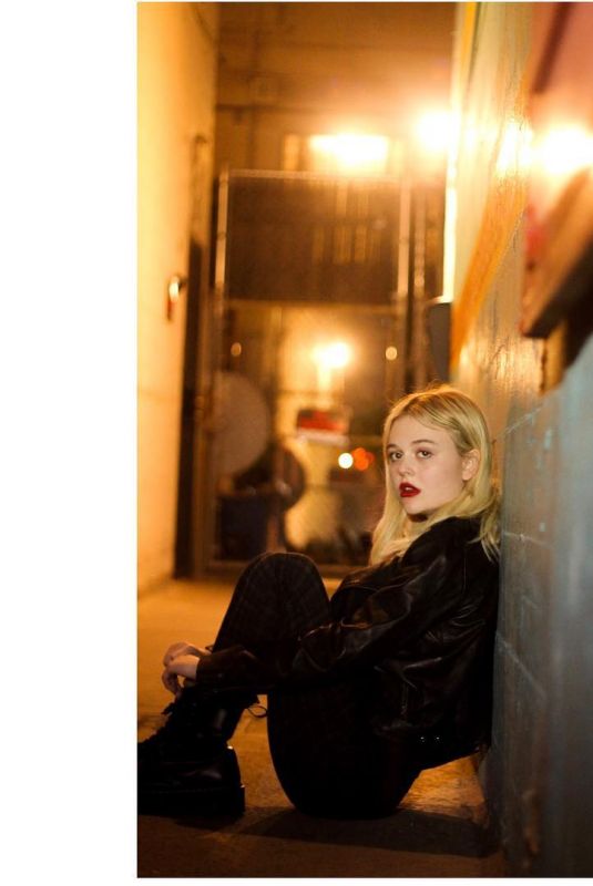 EMILY ALYN LIND on the Set of a Photoshoot, April 2019