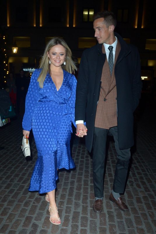 EMILY ATACK at Sushisamba Restaurant in London 04/13/2019