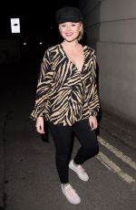 EMILY ATACK Leaves Theatre Royal Haymarket in London 04/26/2019