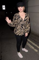 EMILY ATACK Leaves Theatre Royal Haymarket in London 04/26/2019