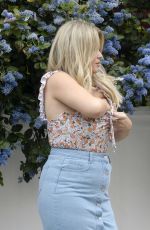 EMILY ATACK on the Set of a Photoshoot in London 04/25/2019