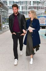 EMILY BLUNT and John Krasinski Out for Dinner in New York 04/11/2019