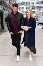 EMILY BLUNT and John Krasinski Out for Dinner in New York 04/11/2019