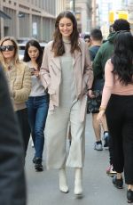 EMILY DIDONATO on the Set of a Photoshoot in New York 04/07/2019