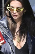 EMILY RATAJKOWSKI Heading to Business Meeting in New York 04/04/2019