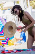 EMILY RATAJKOWSKI in Swimsuit at a Beach in Malibu 04/23/2019
