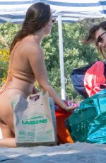 EMILY RATAJKOWSKI in Swimsuit at a Beach in Malibu 04/23/2019