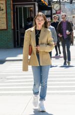 EMILY RATAJKOWSKI Out and About in New York 04/03/2019