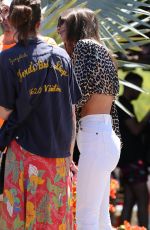 EMILY RATAJKOWSKI Out at Coachella in Palm Desert 04/14/2019