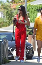 EMILY RATAJKOWSKI Out with Her Dog in Los Angeles 04/27/2019