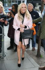 EMMA BUNTON Arrives at BBC Radio in London 04/12/2019