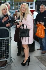 EMMA BUNTON Arrives at BBC Radio in London 04/12/2019