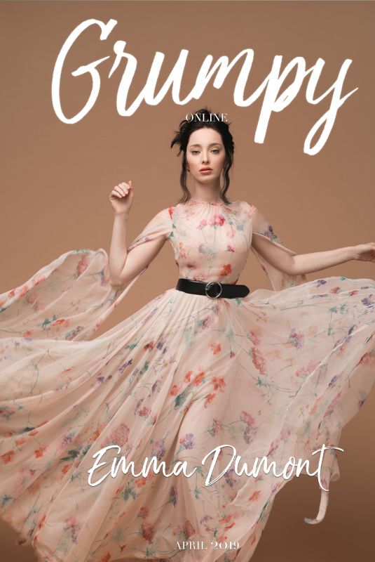 EMMA DUMONT for Grumpy Online, April 2019