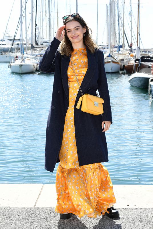 EMMA MACKEY at Jury Photocall at International Series Festival in Cannes 04/09/2019