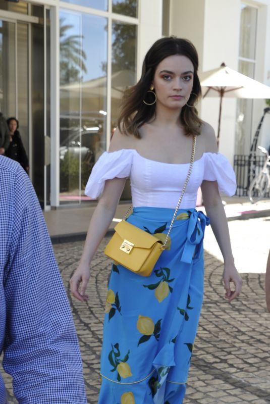 EMMA MACKEY Out and About in Cannes 04/08/2019