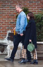 EMMA ROBERTS and Garrett Hedlund Out in New York 03/31/2019