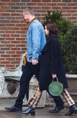 EMMA ROBERTS and Garrett Hedlund Out in New York 03/31/2019