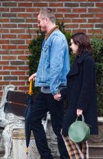EMMA ROBERTS and Garrett Hedlund Out in New York 03/31/2019
