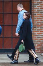 EMMA ROBERTS and Garrett Hedlund Out in New York 03/31/2019