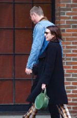 EMMA ROBERTS and Garrett Hedlund Out in New York 03/31/2019
