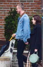 EMMA ROBERTS and Garrett Hedlund Out in New York 03/31/2019