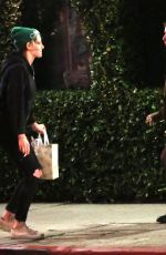 EMMA ROBERTS and KRISTEN STEWART Night Out in Los Angeles 04/20/2019