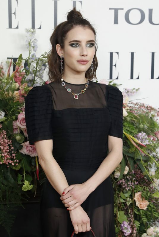 EMMA ROBERTS at Elle Tribute to Emma Roberts in Madrid 04/03/2019