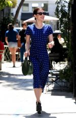 EMMA ROBERTS HEading to Nine Zero One Hair Salon in West Hollywood 04/06/2019