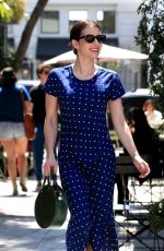 EMMA ROBERTS HEading to Nine Zero One Hair Salon in West Hollywood 04/06/2019