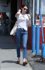 EMMA ROBERTS Out and About in Los Angeles 04/09/2019