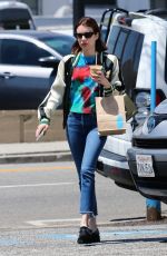 EMMA ROBERTS Out in Los Angeles 04/18/2019