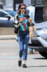 EMMA ROBERTS Out in Los Angeles 04/18/2019