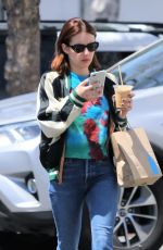 EMMA ROBERTS Out in Los Angeles 04/18/2019
