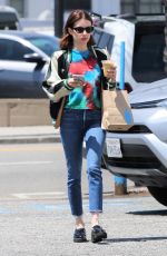 EMMA ROBERTS Out in Los Angeles 04/18/2019