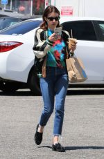 EMMA ROBERTS Out in Los Angeles 04/18/2019