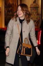 EMMA STONE Arrives at NBC Studio in New York 04/09/2019